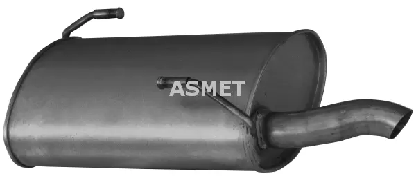 Silencieux arrière ASMET 08.083