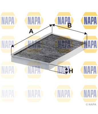Filtre, air de l'habitacle NAPA NFC4293