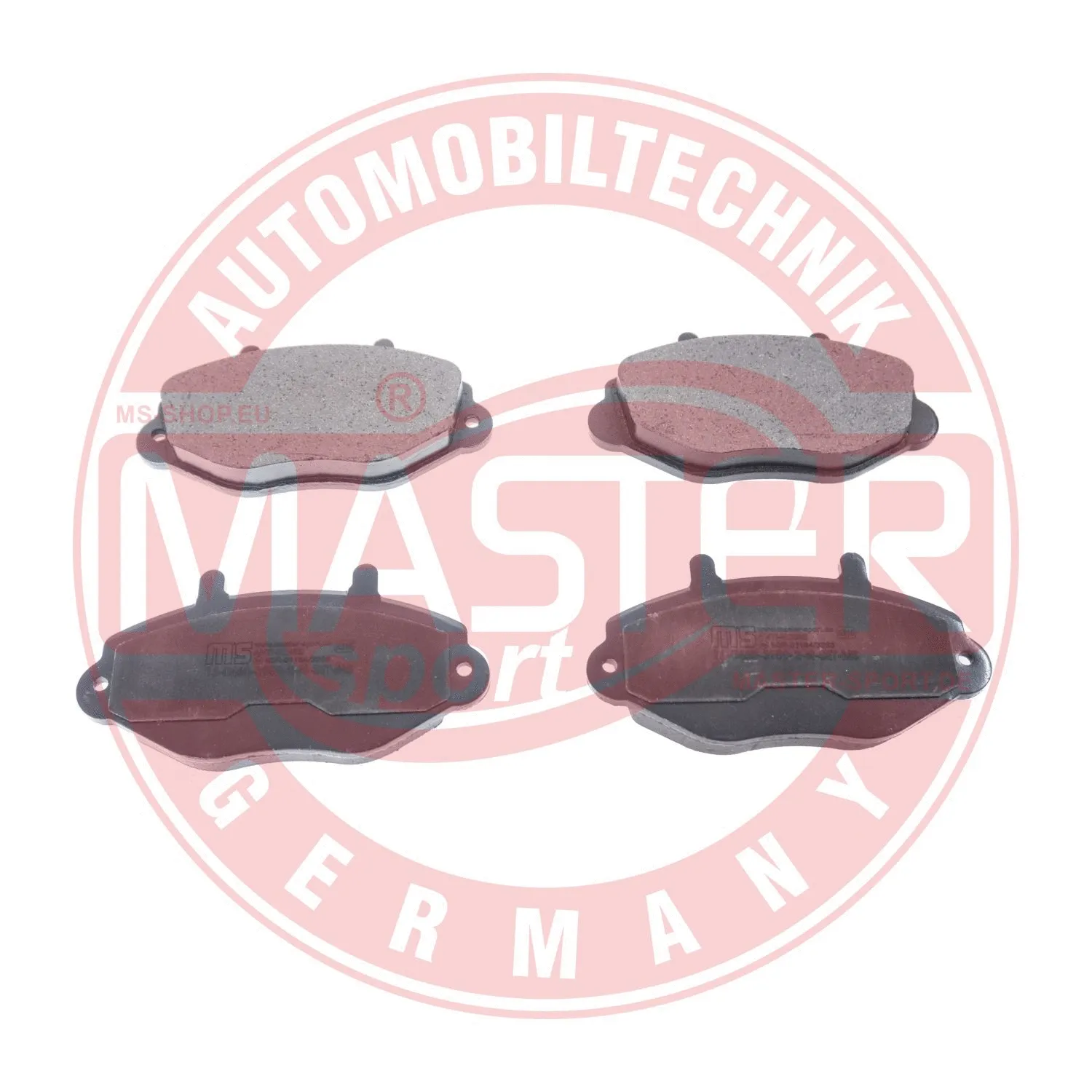 Kit de plaquettes de frein, frein à disque MASTER-SPORT GERMANY 13046039592N-SET-MS
