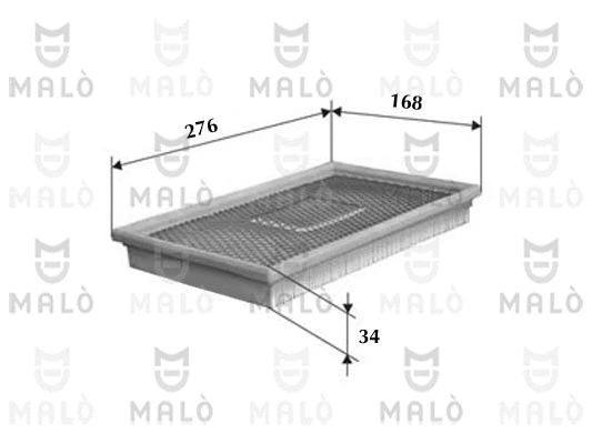 Filtre à air AKRON-MALÒ 1500338