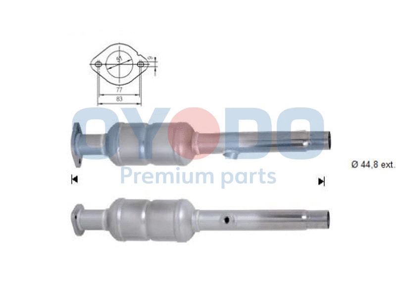 Catalyseur Oyodo 10N0083-OYO