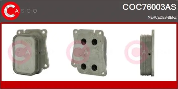 Radiateur d'huile CASCO COC76003AS
