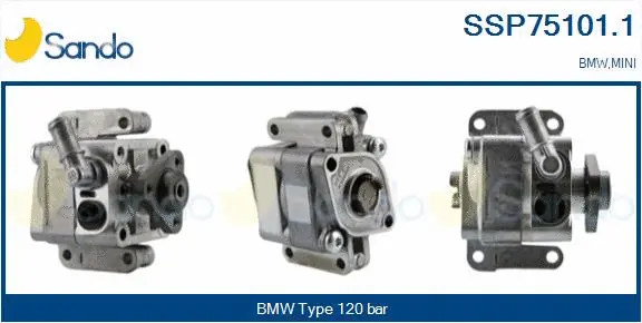 Pompe hydraulique, direction SANDO SSP75101.1