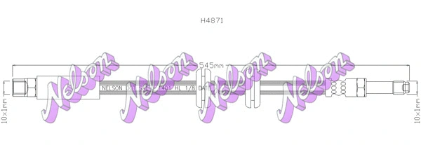 Flexible de frein KAWE H4871