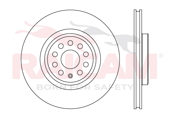 Disque de frein RAICAM RD01605