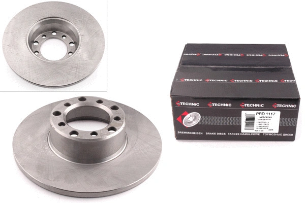 Disque de frein PROTECHNIC PRD1117