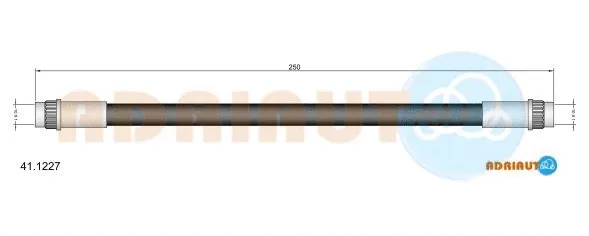 Flexible de frein ADRIAUTO 41.1227