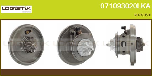 Groupe carter, turbocompresseur LGK 071093020LKA