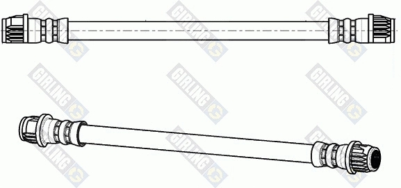 Flexible de frein GIRLING 9001304