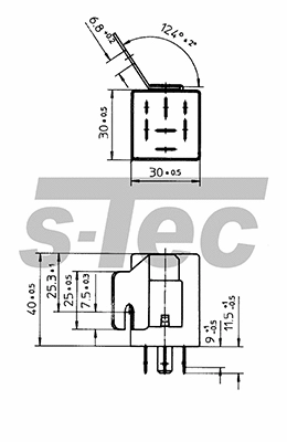 Relais, pompe à carburant S-TEC WES51223909