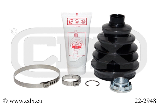 Jeu de joints-soufflets, arbre de commande CDX 22-2948