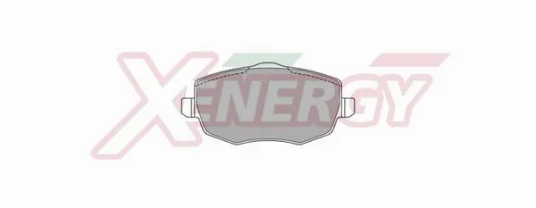 Kit de plaquettes de frein, frein à disque AP XENERGY X40880