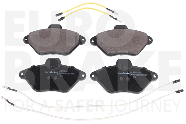 Kit de plaquettes de frein, frein à disque EUROBRAKE 5502221931