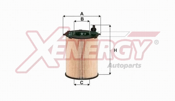 Filtre à huile AP XENERGY X1596674