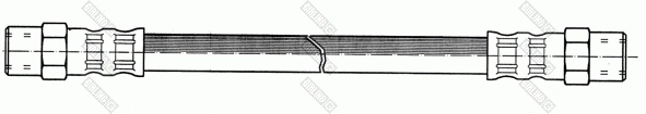Flexible de frein GIRLING 9001140