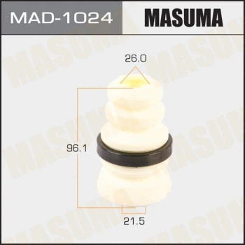 Butée élastique, suspension MASUMA MAD-1024