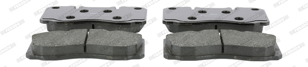 Kit de plaquettes de frein, frein à disque FERODO FVR4038