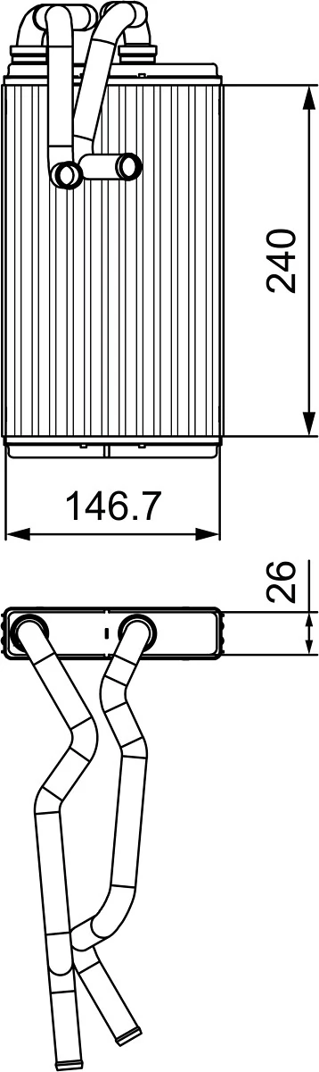 Système de chauffage VALEO 811525