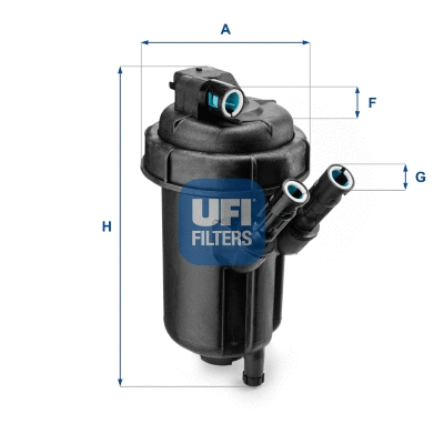 Filtre à carburant UFI 55.116.00