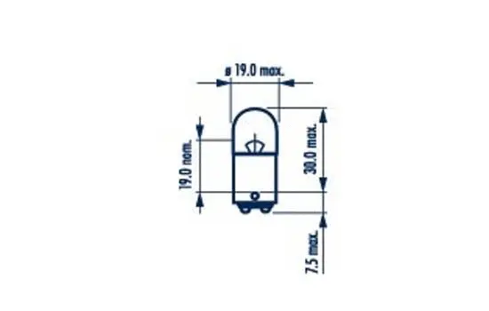 Ampoule, feu arrière NARVA 171723000