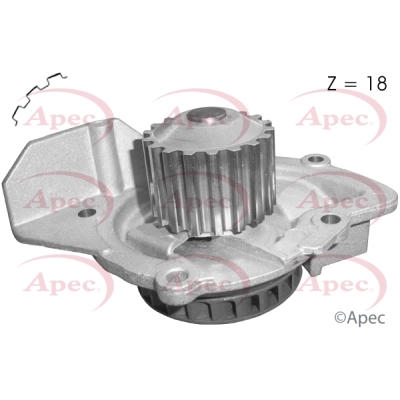 Pompe à eau, refroidissement du moteur APEC AWP1155
