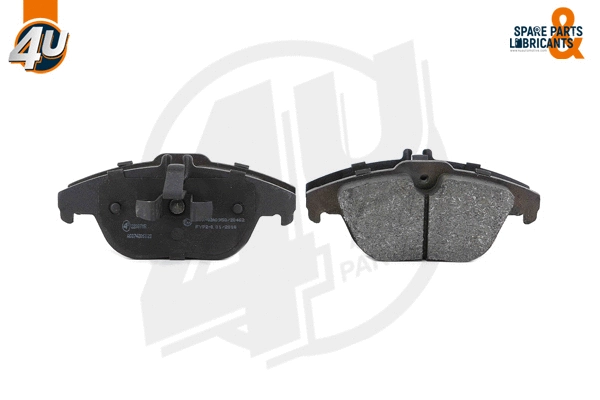 Kit de plaquettes de frein, frein à disque 4U Autoparts 22087MR