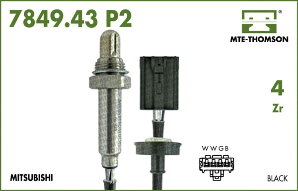Sonde lambda MTE-THOMSON 7849.43.040P3