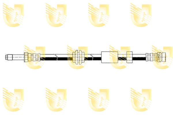 Flexible de frein UNIGOM 377997