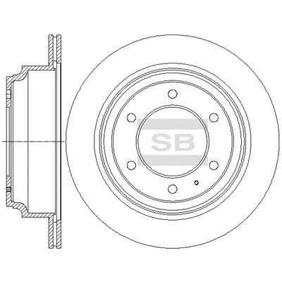 Disque de frein Hi-Q SD4510
