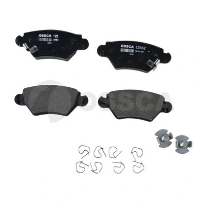 Kit de plaquettes de frein, frein à disque OSSCA 12562