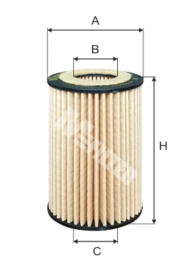 Filtre à huile MFILTER TE 613