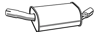 Silencieux arrière VEGAZ GmbH OS-335