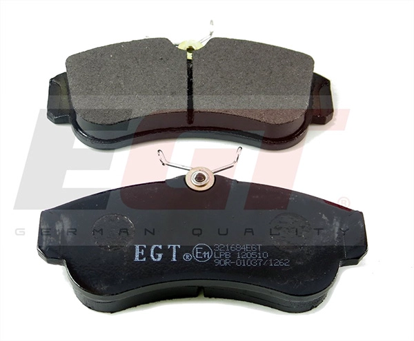 Kit de plaquettes de frein, frein à disque EGT 321684EGT