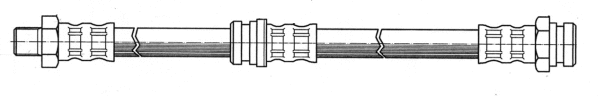 Flexible de frein CEF 510619