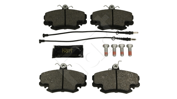 Kit de plaquettes de frein, frein à disque HART 249 160