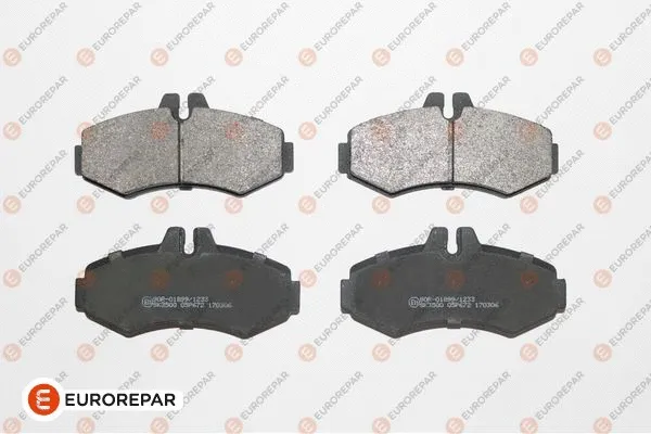 Kit de plaquettes de frein, frein à disque EUROREPAR 1617264580