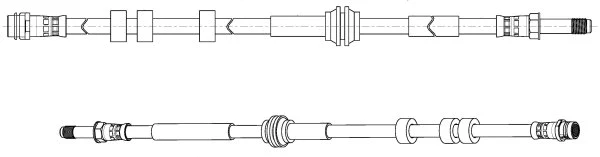 Flexible de frein CEF 514741