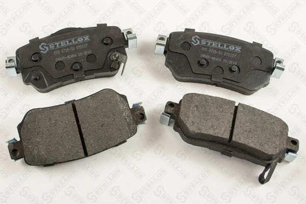 Kit de plaquettes de frein, frein à disque STELLOX 000 671B-SX