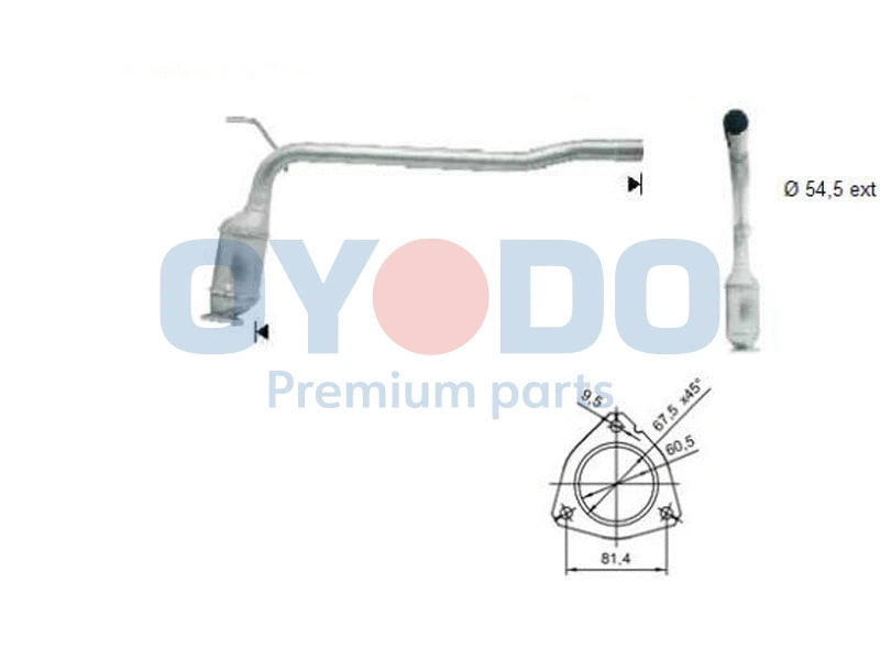 Catalyseur Oyodo 20N0008-OYO