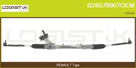 Crémaillère de direction LGK 028079907OEM