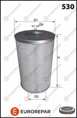 Filtre à air EUROREPAR 1667451180