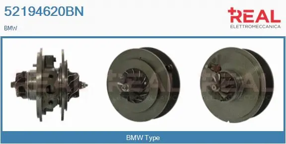 Groupe carter, turbocompresseur REAL 52194620BN