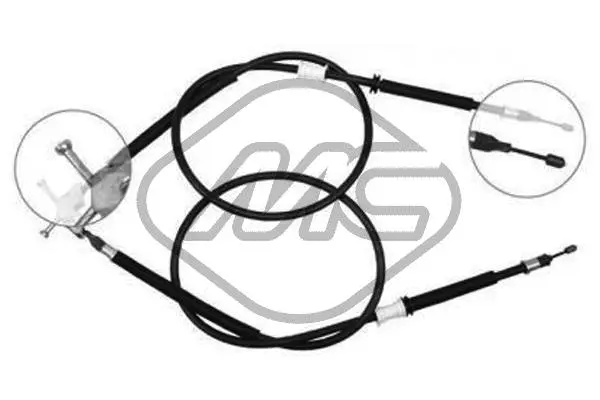 Câble d'accélération Metalcaucho 81564