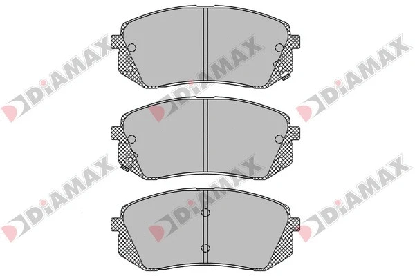 Kit de plaquettes de frein, frein à disque DIAMAX N09440
