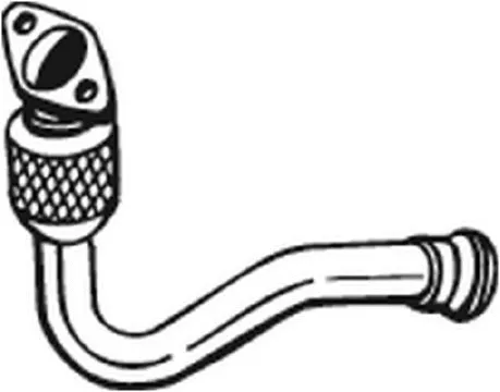 Tuyau d'échappement BOSAL 713-307