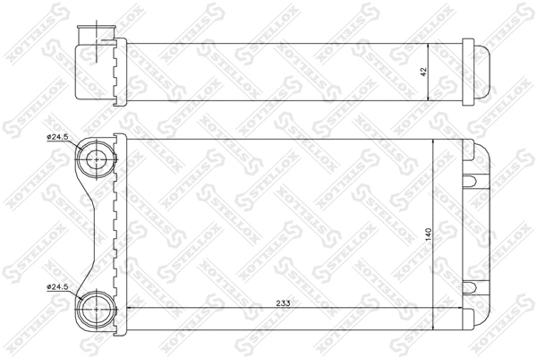 Système de chauffage STELLOX 10-35102-SX