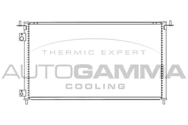 Condenseur, climatisation AUTOGAMMA 105149