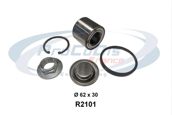 Kit de roulements de roue PROCODIS FRANCE R2101
