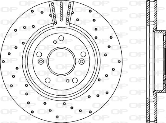 Disque de frein OPEN PARTS BDRS2209.25