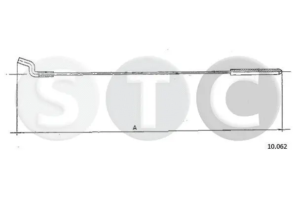 Câble d'accélération STC T483781